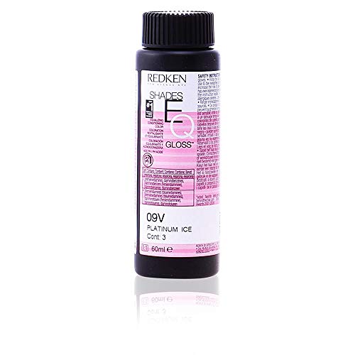 Redken Shades Eq - Cuidado capilar, color 09v platinum ice, 60 ml