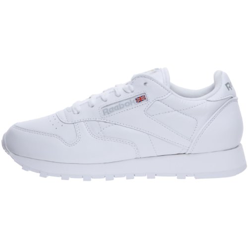 Reebok Classic Leather Zapatillas, Mujer, Blanco, 38.5 EU / 5.5 UK / 8 US