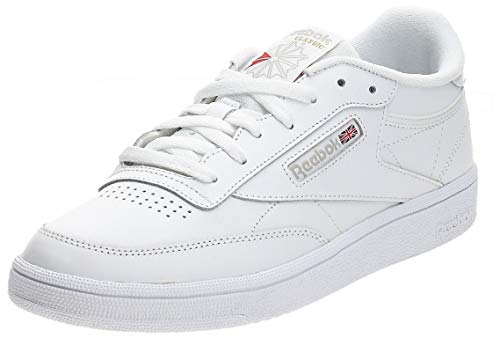 Reebok Club C 85, Zapatillas para Mujer, Blanco (White/Light Grey 0), 38 EU