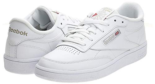 Reebok Club C 85, Zapatillas para Mujer, Blanco (White/Light Grey 0), 38 EU