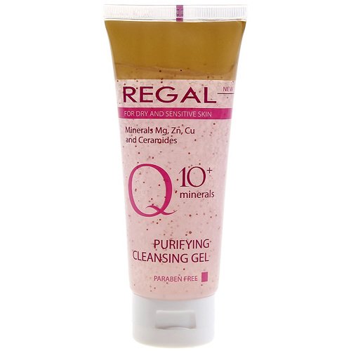 Regal Q10+ - Gel Limpiador para Piel Seca y Sensible