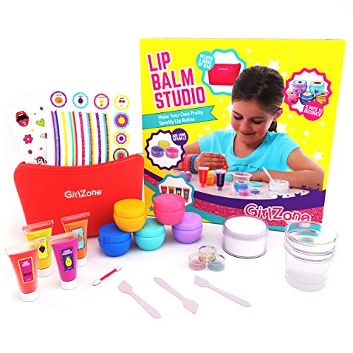 Regalos para Niñas - Kit Haz Tu Propio Bálsamo Labial - Divertido Brillo De Labios Para Niñas - Kit Pintalabios Niña DIY - Detalles Cumpleaños Infantiles 6 a 12+ Años