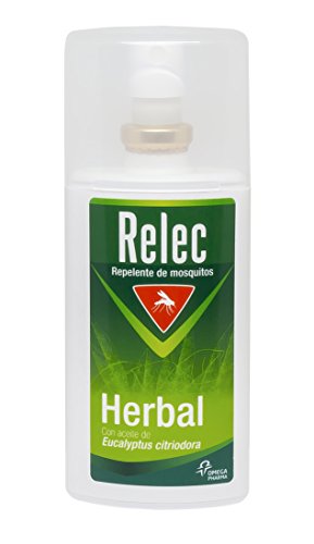 Relec Herbal Spray Repelente Eficaz Antimosquitos con Ingredientes de Origen Natural - 75 ml