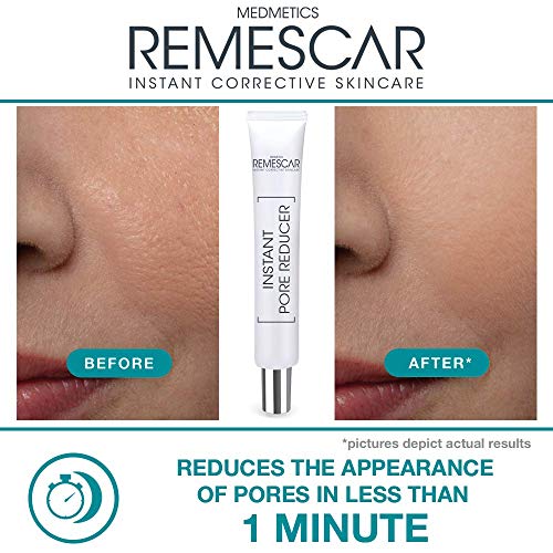 Remescar - Reductor Instantáneo De Poros - Reduce Instantáneamente La Apariencia De Los Poros - Acabado Mate Intensamente Liso - Suero Minimizador De Poros Clínicamente Probado