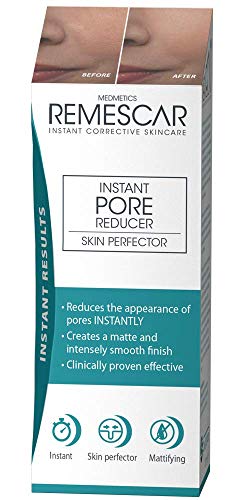 Remescar - Reductor Instantáneo De Poros - Reduce Instantáneamente La Apariencia De Los Poros - Acabado Mate Intensamente Liso - Suero Minimizador De Poros Clínicamente Probado