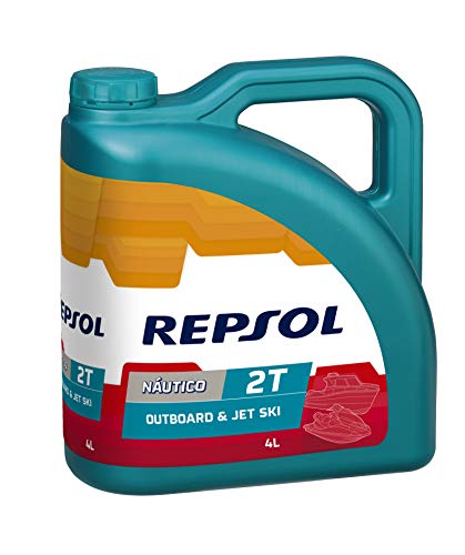 Repsol RP129Y54 Nautico Outboard & Jet Ski 2T Aceite de Motor, 4 L