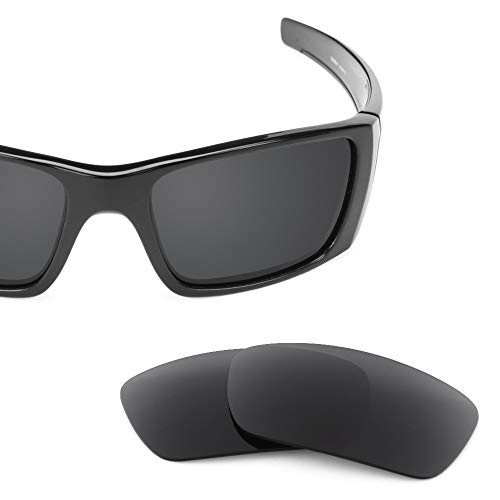 Revant Lentes de Repuesto Oakley Fuel Cell, No Polarizados, Negro Furtivo