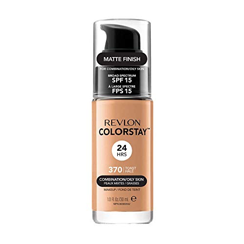 Revlon ColorStay Base de Maquillaje piel mixto/graso FPS15 (#370 Toast) 30ml