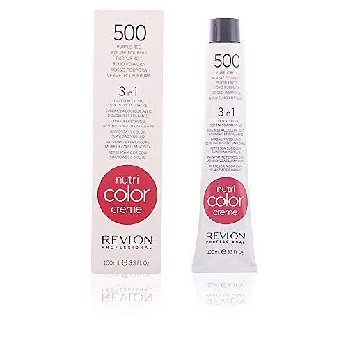 Revlon Nutri Color Cream - Cuidado capilar, 500 purple red ,100 ml