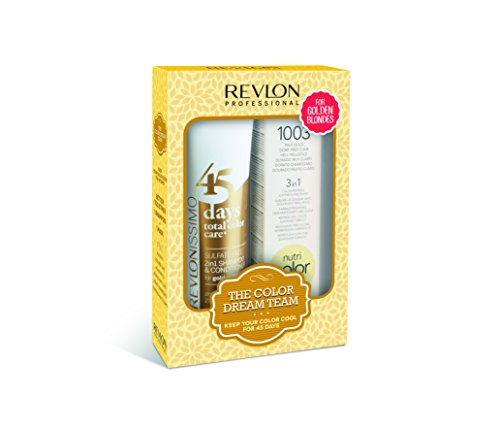 REVLON PROFESSIONAL Sulfate Free 45 Days Golden Blonde 275ml + Nutri Color 1003 100ml