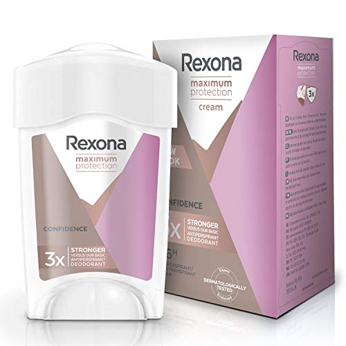 Rexona Maximum Protection Crema Antitranspirante Confidence 45mL