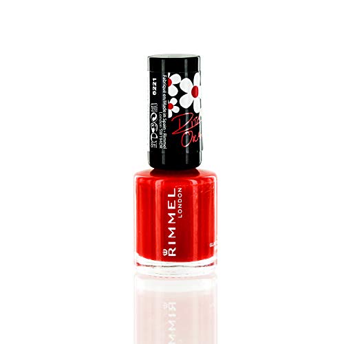 Rimmel London 60 Seconds Super Shine Esmalte de Uñas Tono 300 Glaston-Berry - 34 gr