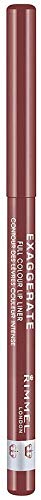 Rimmel London Exaggerate Automatic Lipliner. Perfilador de Labios Tono 018 Addiction - 3,9 gr