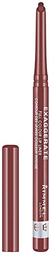 Rimmel London Exaggerate Automatic Lipliner. Perfilador de Labios Tono 018 Addiction - 3,9 gr