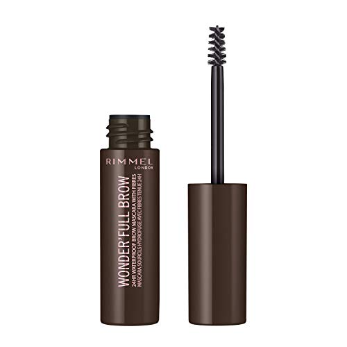 Rimmel Wonder'full 24Hr Brow Mascara 4.5ml, oscuro