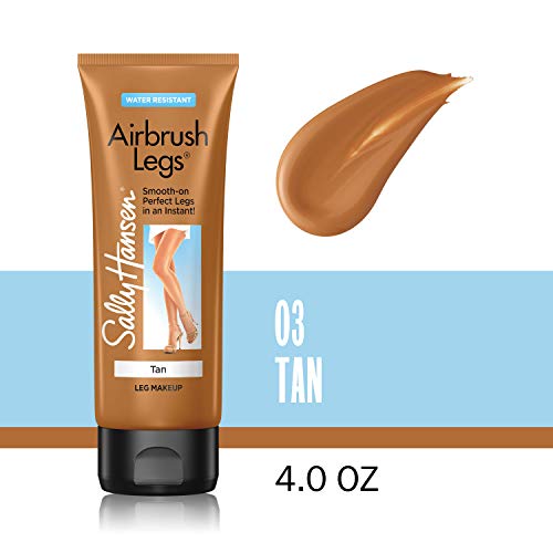 Sally Hansen Airbrush Legs Maquillaje para piernas Loción Tono 004 Bronceado - 118 ml