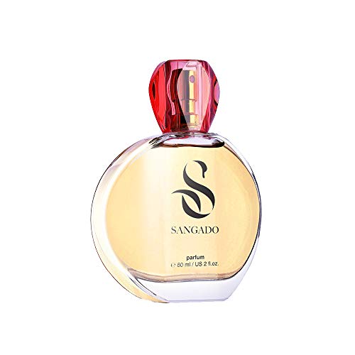 SANGADO Orquídea Negra Perfume para Mujeres, Larga Duración de 8-10 horas, Olor Lujoso, Oriental Floral, Francesas Finas, Extra Concentrado (Parfum), Spray de 60 ml, Un Gran Regalo Para Mujeres