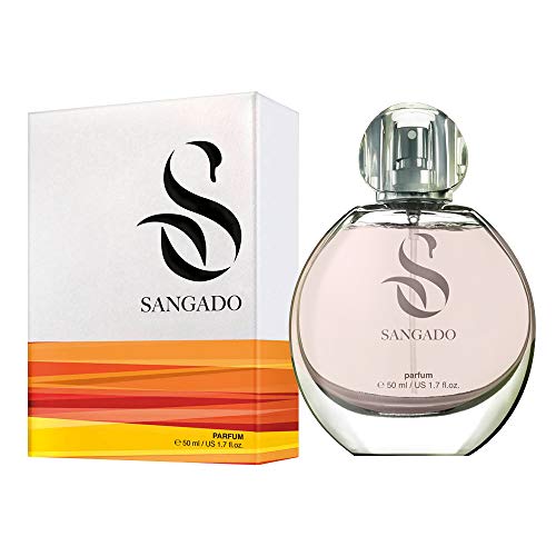 SANGADO Tuberosa Y Jazmín Perfume para Mujeres, Larga Duración de 8-10 horas, Olor Lujoso, Floral, Francesas Finas, Extra Concentrado (Parfum), Spray de 50 ml, Un Gran Regalo Para Mujeres