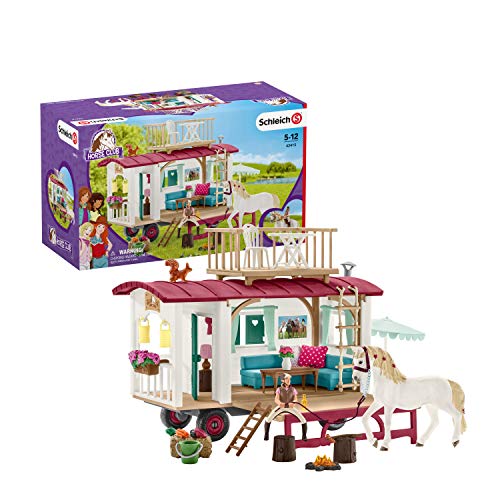 Schleich Colección Horse Club, Caravana para Encuentros Secretos del Club, 33 cm