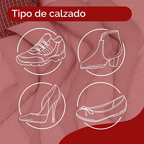 Scholl Plantilla In-Balance para el alivio del dolor de rodilla y talón, 1 par, talla S (37 - 39.5)