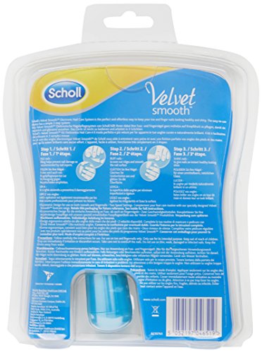 Scholl - Velvet smooth nail care kit electronic