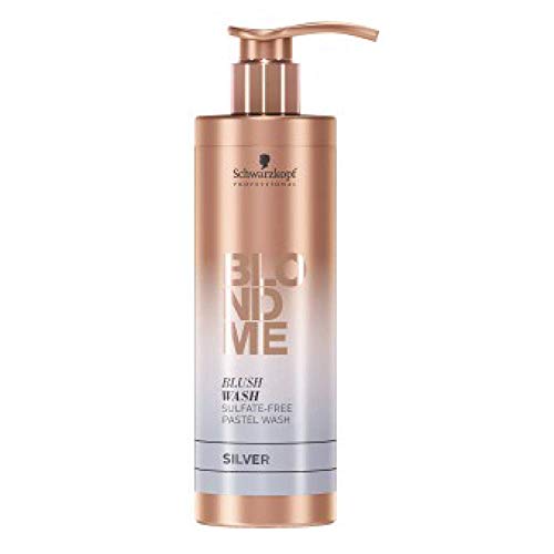 Schwarzkopf Blondme Blush Wash Silver Champú - 250 ml