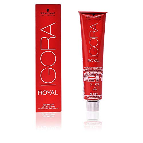 Schwarzkopf Igora Royal - Tinte Permanente, Tono 7-57 - 60 ml