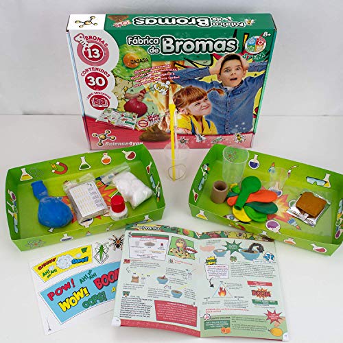 Science4You-5.60098E+12 Fábrica de Bromas para Niños +8 Años, Multicolor, única (80002081)