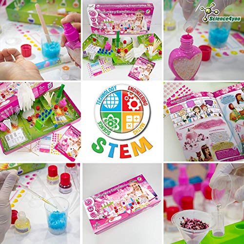 Science4you-Perfumes Perfumes y Esencias, Súper Laboratório para Niños +8 Años, Multicolor (80002233)