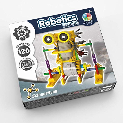 Science4you-Robotics Robotics Betabot-Juguete Científico y Educativo Stem, Multicolor, Regular para Niños +8 Años, (605152)