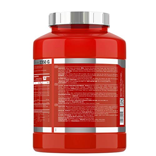 Scitec Whey Protein Professional Mezcla de Proteína de Suero, chocolate con avellana- 2350 gr