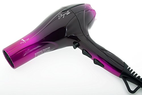 Secador de Pelo Profesional Ligero Potente Elegant Iónico 2000W Rosa (Pink) con Difusor - My Hair