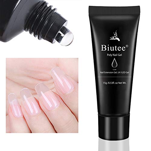 Seisso Biutee Kit gel de Uñas 8 Colores 15ml, Gel de Uña Cambia de Color con Temperatura con Capa Superior y Base, Esmaltes Semipermanentes con Accesorios de Manicura