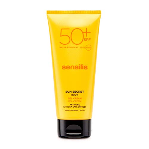 Sensilis Sun Secret - Gel Crema Protector Solar Corporal con SPF50-200 ml