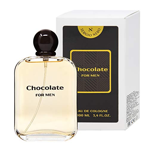 SERGIO NERO • CHOCOLATE Eau de Cologne/Agua de colonia para hombres • Fragancia Dulce Golosa de Hombre (100 ML)