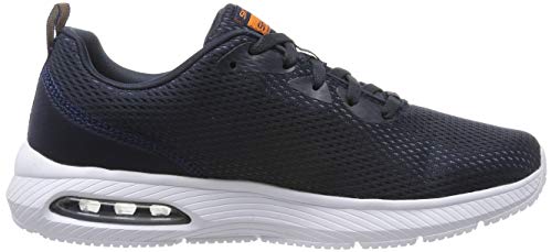 Skechers Men's DYNA-AIR Trainers, Blue (Navy Mesh/Trim NVY), 8 (42 EU)