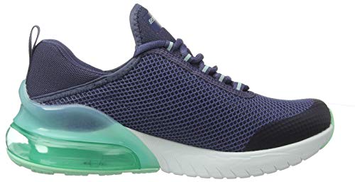 Skechers Women's SKECH-AIR STRATUS-SPARKLING W Trainers, Blue (Black Mesh/Hot Melt/Hot Pink Trim Nvtq), 7 (40 EU)