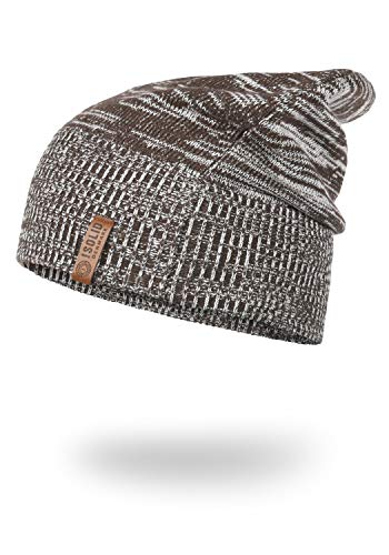 !Solid Bean - Beanie para Hombre, tamaño:One Size, Color:Coffee Bean (5973)