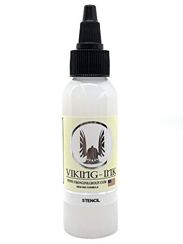 Stencil Viking-Ink (30ml.) tranfer para tatuaje, pegar plantillas, tranferir diseños