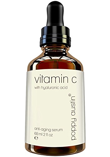 Suero de Vitamina C para Rostro - ENORME 60ml - Vegano, Cruelty-Free, Orgánico - Mejor Suero Natural Vitamina C, con Suero de Ácido Hialurónico, Vitamina E y Aceite de Jojoba