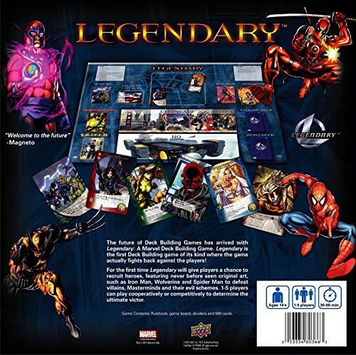 Superior Deck Entertainment Legendary Marvel Deck Building