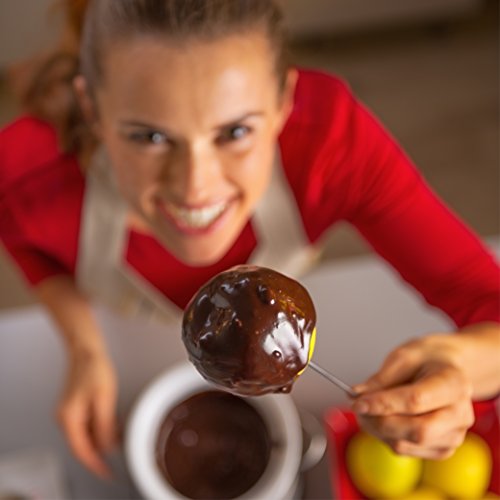 Sweet Wishes Gotas de chocolate con leche belga para fondue. 900 gr. Una delicia suave para fuentes o fondue de chocolate. 10 sobres embalados individualmente.