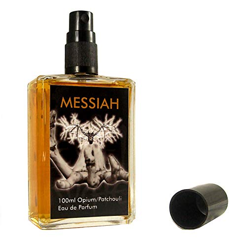 'Teufel Cocina Patchouli Messiah, pachulí con Opium, Eau de Parfum para hombre, Gótico Parfum, vaporisateur/Spray, 100 ml frasco de cristal (Madera), diseño y pachulí