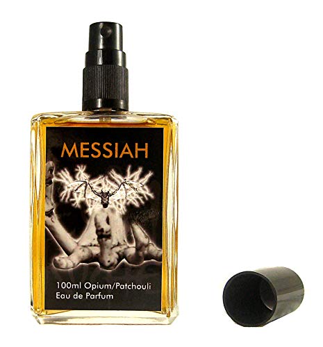 'Teufel Cocina Patchouli Messiah, pachulí con Opium, Eau de Parfum para hombre, Gótico Parfum, vaporisateur/Spray, 100 ml frasco de cristal (Madera), diseño y pachulí