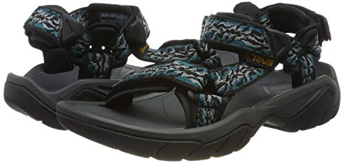 Teva Terra Fi 5 Universal, Sandalias de Punta Descubierta para Mujer, Azul (Manzanita Deep Lake Mdlk), 38 EU