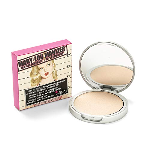 The Balm Highlighter Powder Mary Lou Manizer Shimmer Highlighter Puder Rozświetlający