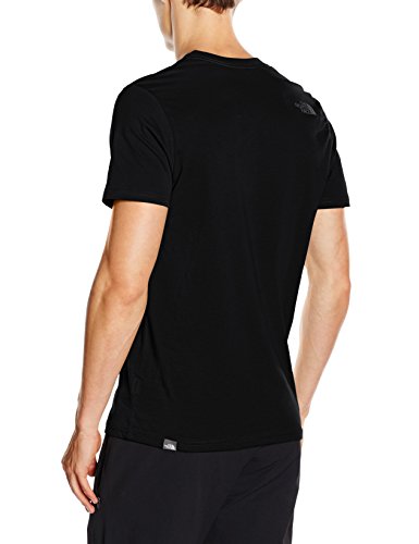 The North Face T92TX3 Camiseta Easy, Hombre, Negro (Tnf Black), M