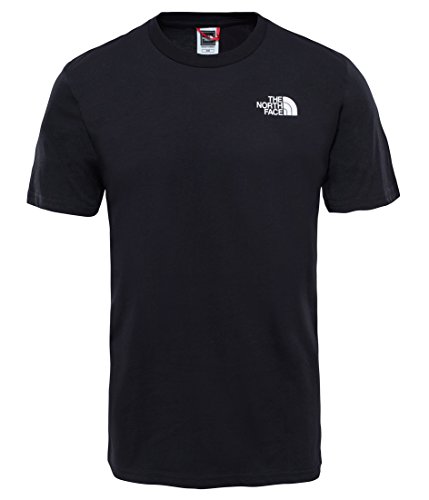 The North Face T92TX5 Camiseta De Manga Corta Simple Dome, Hombre, Negro (TNF Black), M