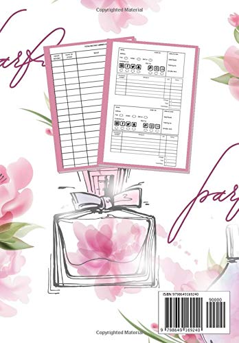 The Perfume Lady Order Book: 200 Order Sheets (400 order forms in total), 20 Order Logs, Account Tracking, 221 pages, Paperback