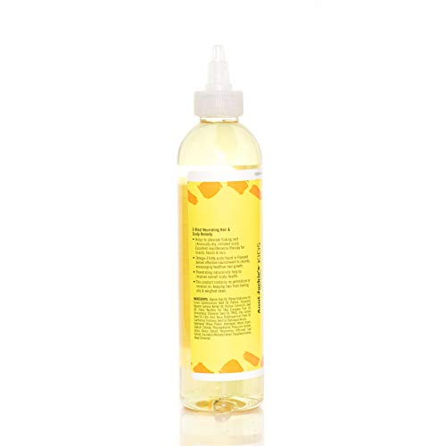 Tía Jackies De niña E-Blast Vitamina E & Semilla de linaza Revitalizante Cuero cabelludo Remedio 236,6 ml